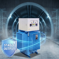 Régulateur de tension à induction triphasé CA 310V/380V/450V, stabilisateur immergé dans l'huile, cuivre SVC 100 KVA 50/60Hz numérique