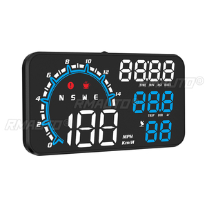 HUD G11, Pantalla de Visualización Frontal con Velocímetro GPS y Alarma de Exceso de Velocidad para Accesorios de Automóviles Universales de Combustible, Eléctricos e Híbridos - Product Image 2