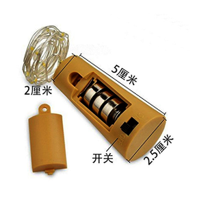 Kolpop10 Mini Fairy <strong>Indoor</strong> Party Decor Plastic LED Lights 18 Packs <strong>Battery</strong> Operated Vintage Style Dimmable Wine Bottle <strong>Lighting</strong> - Product Image 5
