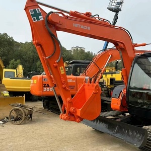 Japan original secondhand construction <b>machinery</b> Hitachi zx75 excavator <b>used</b> 7 ton small excavator machine for sale - Product Image 6