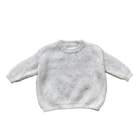 Suéter de Bebé Personalizado con Nombre Bordado a Mano, Suéter de Punto con Nombre de Bebé Personalizado, Regalo de Cumpleaños para Niño, Suéter de Bebé Bonito de Punto