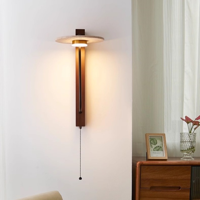 Luxury Resort Hotel Wall Light Remote LED for Living Room Bathroom Staircase Corridor Homestay Bedroom Side Factory Direct Sale