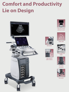 Sonoscape Draagbare Digitale Echografie Sonoscape Kleur <span class=keywords><strong>Doppler</strong></span> <span class=keywords><strong>Trolley</strong></span> Systemen P15 - Product Image 6