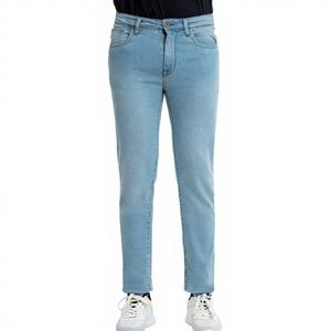 Nueva Llegada, Jeans de Lona para Hombre, Estilo Moderno y a la Moda, Lavado Ácido, Ligeros, Transpirables, Ecológicos, para Todas las Temporadas - Product Image 1