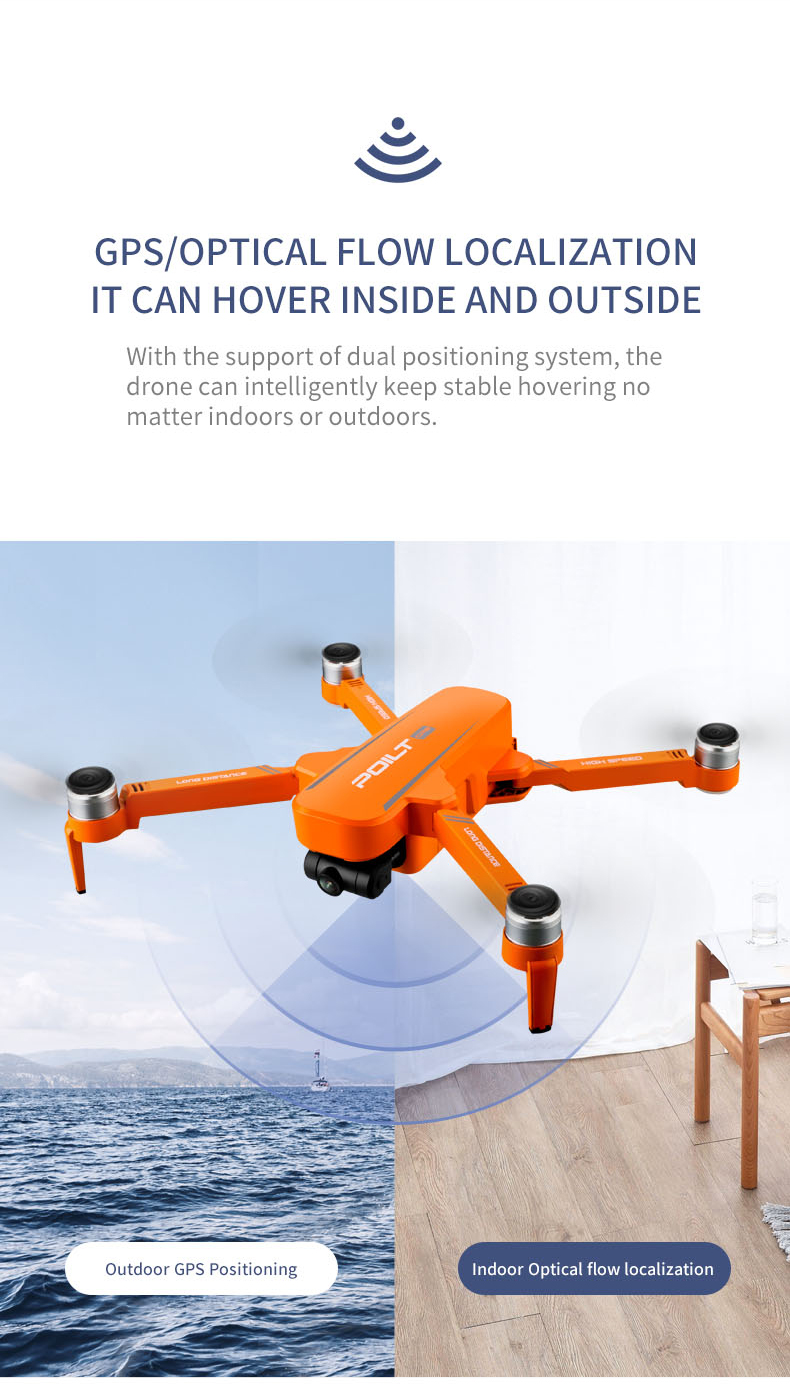 JJRC X17 drone, GPS/OPTICAL FLOW LOCALIZATION CAN HOVER INSIDE