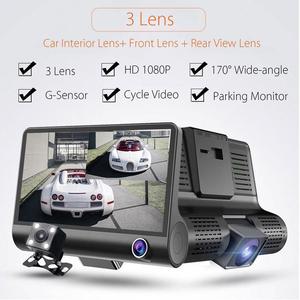 3ใน1HD 1080P Dash Cam 3กล้องควบคุมด้วยเสียงภาษาอังกฤษ<span class=keywords><strong>70mai</strong></span> รถ DVR กระจกมองหลังกล้อง - Product Image 3