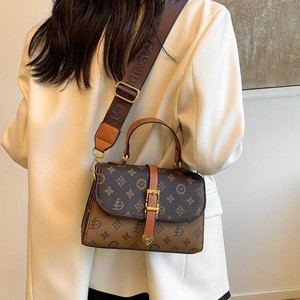 Nuova <span class=keywords><strong>Borsa</strong></span> a <span class=keywords><strong>Tracolla</strong></span> da <span class=keywords><strong>Donna</strong></span> alla Moda, Casual, di Alta Qualità in PU, con Stampa Classica per Signora - Product Image 4