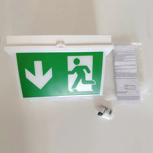 لافتة خروج طوارئ LED فائقة النحافة مصنوعة من مادة البولي كربونات بتصنيف IP66 مع بطارية احتياطية لمدة <span class=keywords><strong>3</strong></span> ساعات وتحكم عن بعد للاستخدام الداخلي - Product Image 2