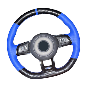 Funda de Cuero de Microfibra para <span class=keywords><strong>Volante</strong></span> de Coche de Lujo de 3 Radios para <span class=keywords><strong>Jeep</strong></span> Compass Grand Cherokee Patriot - Product Image 1