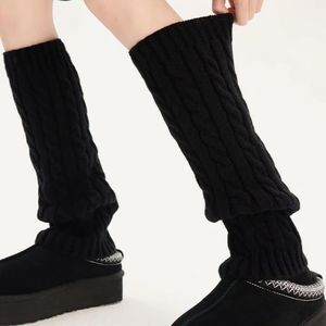 Calentadores <span class=keywords><strong>de</strong></span> Piernas Gruesos y Cálidos para Invierno, Transpirables, con Patrón Sólido, Estilo Coreano, Tejido Grueso, Calcetines Holgados y Versátiles para <span class=keywords><strong>Mujer</strong></span> - Product Image 2