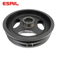 Poulie d'amortisseur de vilebrequin moteur 123031465R pour Renault Kwid 1.0 3 Cylindres