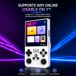 เครื่องเล่นเกมพกพา R36 Max Pro Retro ระบบแอนดรอยด์ หน้าจอ 4.0 นิ้ว คอนโซลวิดีโอเกม จอยสติ๊กคู่ เกมส์กว่า 20000 เกม ดูวิดีโอได้ รองรับ Wifi - Product Image 3
