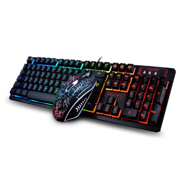Backlight USB Gaming Keyboard and Mouse Set for PC Laptop Gamer Games Mouse and Keyboards Kit