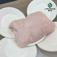 Meilleures ventes Graisse de queue de mouton halal IQF, Graisse de queue d'agneau fraîche congelée disponible en sac en filet