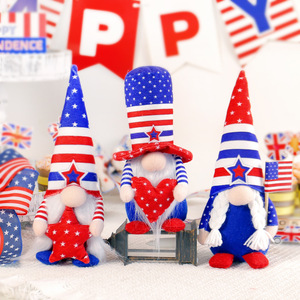 Ngày Độc Lập Mỹ lùn mũ nhọn trang trí búp bê người già Vô Danh trưng bày cửa sổ Rudolf - Product Image 5