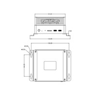 Boîtier AI Compact Firefly AIBOX-186 SOPHON CV186AH 7.2TOPS NPU, décodage 16*1080p, double GbE, OS Linux, USB 3.0/Type-C pour IA de pointe