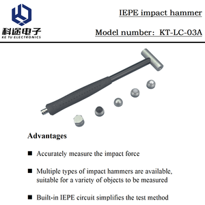 IEPE Piezoelektrischer Schlaghammer-Sensor ICP-Wandler Sender für Kraftmessung Schlagprüfung Strukturelle Modalanalyse - Product Image 2