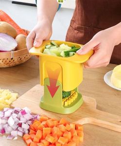 Hot Sale <b>Vegetable</b> Potato Slicer <b>Cutter</b> Chopper Chips Making Tool Potato Cutting Fries Tool - Product Image 4