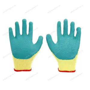 Guantes Recubiertos de látex antiarrugas, seguridad en la construcción, protección de manos antideslizante, guantes de trabajo - Product Image 6