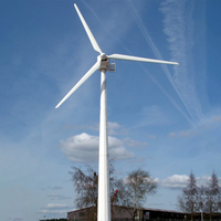 Générateur d'éolienne à axe horizontal 20kw 30kw 50kw personnalisé système éolien solaire hybride hors réseau