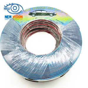 PVC Protector Bumper Auto Body Chrome Moulding Trim Strip With acrylic Adhesive Tape