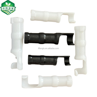 Clip de fixation pour tuyau en plastique 22 mm, pince de raccordement de tuyau, clip de fixation de film coupe-vent pour accessoires de serre agricole