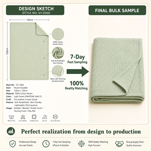 Coperta Ecologica <span class=keywords><strong>per</strong></span> <span class=keywords><strong>Neonati</strong></span> con Servizio OEM, Coperte in <span class=keywords><strong>Mussola</strong></span> di Cotone Biologico <span class=keywords><strong>per</strong></span> <span class=keywords><strong>Neonati</strong></span>, Coperte in Maglia <span class=keywords><strong>per</strong></span> <span class=keywords><strong>Neonati</strong></span> - Product Image 2