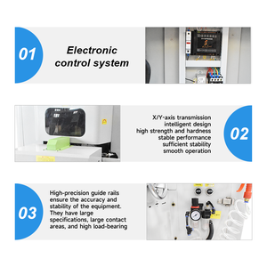 เครื่องตัดขอบหน้าต่างและประตู JUNDE แบบตัดมุม 380V 5900W หัวคู่ ใบเลื่อย 45 องศา สำหรับตัดอลูมิเนียม - Product Image 4