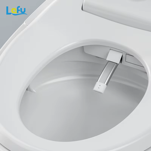 Appareils sanitaires intelligents, chasse d'eau électrique automatique, toilette intelligente en forme d'oeuf, salle de bain, céramique, siège chauffant avec télécommande - Product Image 6