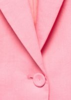 Tendance Nouveau Satin rose Dames Lin Costumes Multicolore Personnalisé Ensemble Lin blazer Femme Femmes blazer