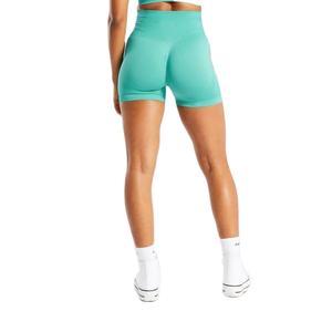 Best Quality Women's Seamless Breathable Eco-Friendly Yoga Shorts Jogging Fitness High <b>Waist</b> Lightweight BD - Product Image 5
