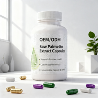 Extrait de palmier nain en capsules dures – Complément naturel pour la santé masculine – Soutien de la prostate – OEM