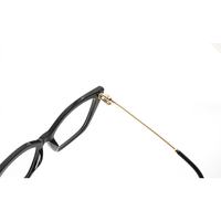Lunettes de soleil œil-de-chat élégantes et tendance, grand format, en matériaux mixtes, durables, anti-lumière bleue, protection solaire, unisexe, design unique
