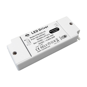 SAA-Zertifizierter Kunststoff-Konstantspannungs-LED-Treiber mit Schaltbarer Ausgangsspannung 12/24VAC Ultra-dünn 20W - Product Image 2
