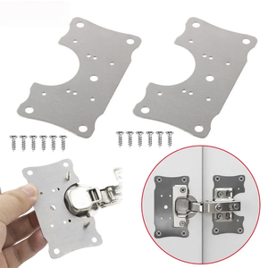 Charnière de meuble en acier inoxydable, épaisseur 0,6 mm, design moderne, résistante à la rouille, Jin Chuang, pour usage en appartement - Product Image 5