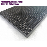 Panneau d'affichage LED HD polychrome ub75 RGB P4, panneaux d'affichage, livraison rapide, 256x128mm, SMD2121