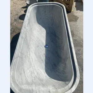 custom cheap marble rectangle bathtub
