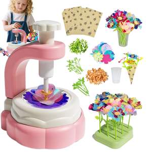 Recién llegado, Kit <span class=keywords><strong>de</strong></span> juguete para hacer ramo <span class=keywords><strong>de</strong></span> flores <span class=keywords><strong>de</strong></span> tela DIY, actividad educativa, <span class=keywords><strong>preescolar</strong></span>, cumpleaños, Pascua, regalos para el Día <span class=keywords><strong>de</strong></span> <span class=keywords><strong>la</strong></span> <span class=keywords><strong>madre</strong></span> - Product Image 1