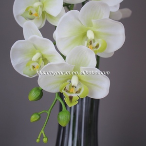 Orquídea Phalaenopsis Artificial de 92 cm con Tacto Real, 9 Cabezas, Orquídea Mariposa con Tallo Flexible para Decoración de Bodas y Hogar de Lujo - Product Image 6