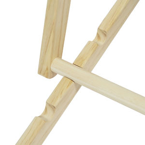 Vente en gros chaise de plage pliante en bois massif de pin personnalisée chaise longue en bois inclinable portable d'extérieur - Product Image 4