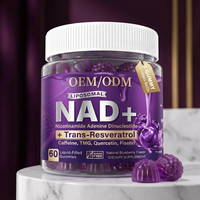 Gummies sans sucre NAD+ OEM/ODM pour adultes – Soutien anti-âge, réparation cellulaire et stimulation de la vitalité – Végétalien