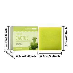 Jabón con Logotipo Personalizado a <span class=keywords><strong>Base</strong></span> de Plantas, Crea Espuma Fina, Densa y Elástica, Hidratante, Jabón Sólido de <span class=keywords><strong>Cactus</strong></span> para Limpiar los Poros, Jabón en Barra con Esencia Limpiadora - Product Image 4