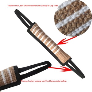 Almohada de entrenamiento <span class=keywords><strong>para</strong></span> <span class=keywords><strong>perros</strong></span>, juguete masticable de yute <span class=keywords><strong>para</strong></span> cachorros, juego interactivo de tira y afloja <span class=keywords><strong>para</strong></span> entrenamiento de mascotas, en stock - Product Image 2