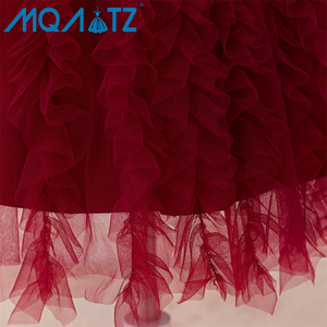 Abito <span class=keywords><strong>da</strong></span> <span class=keywords><strong>cerimonia</strong></span> MQATZ per bambine, design floreale, per feste di compleanno di bambini dai 5 agli 8 anni, disponibile in magazzino, tutù in tulle. - Product Image 6