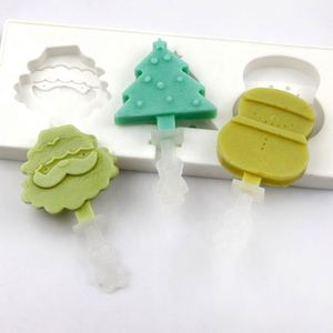 Food Grade <b>Christmas</b> System Style Cream <b>Mold</b> Home Diy Ice Cube Tray Bpa Free Resin <b>Silicone</b> OEM\ODM - Product Image 1