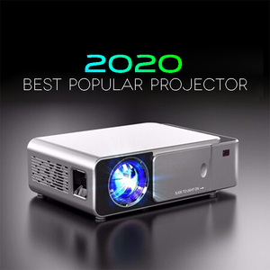 Hot Bán <span class=keywords><strong>LCD</strong></span> 3000 Lumens 170 Inch 720P Độ Phân Giải Chiếu Điện Thoại Thông Minh Tại Nhà Rạp Chiếu Phim LED WiFi Chiếu Miracast Airplay - Product Image 6