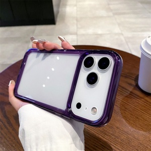 Funda Transparente Original para iPhone 17 Air 16 15 14 Pro Max Plus 13 12 Mini 11 16E 17Pro X XS XR, Cubierta Acrílica Tipo Armadura - Product Image 4