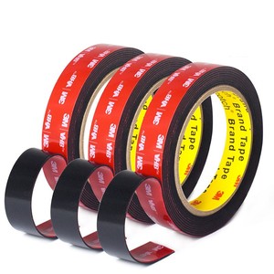 Ruban adhésif double face haute résistance <span class=keywords><strong>3M</strong></span> 5952 VHB noir pour la maison, la <span class=keywords><strong>voiture</strong></span>, le bureau, imperméable, acrylique, bricolage, matériel, épaisseur 1,1 mm - Product Image 1