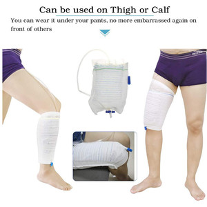 ขายส่งที่กำหนดเองสายสวนขากระเป๋าผู้ถือผ้าสายสวนแขนขาถุงปัสสาวะ - Product Image 3