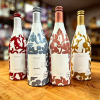 Bouteille en aluminium pour vin rouge, qualité alimentaire, 750 ml, emballage en aluminium pour vin